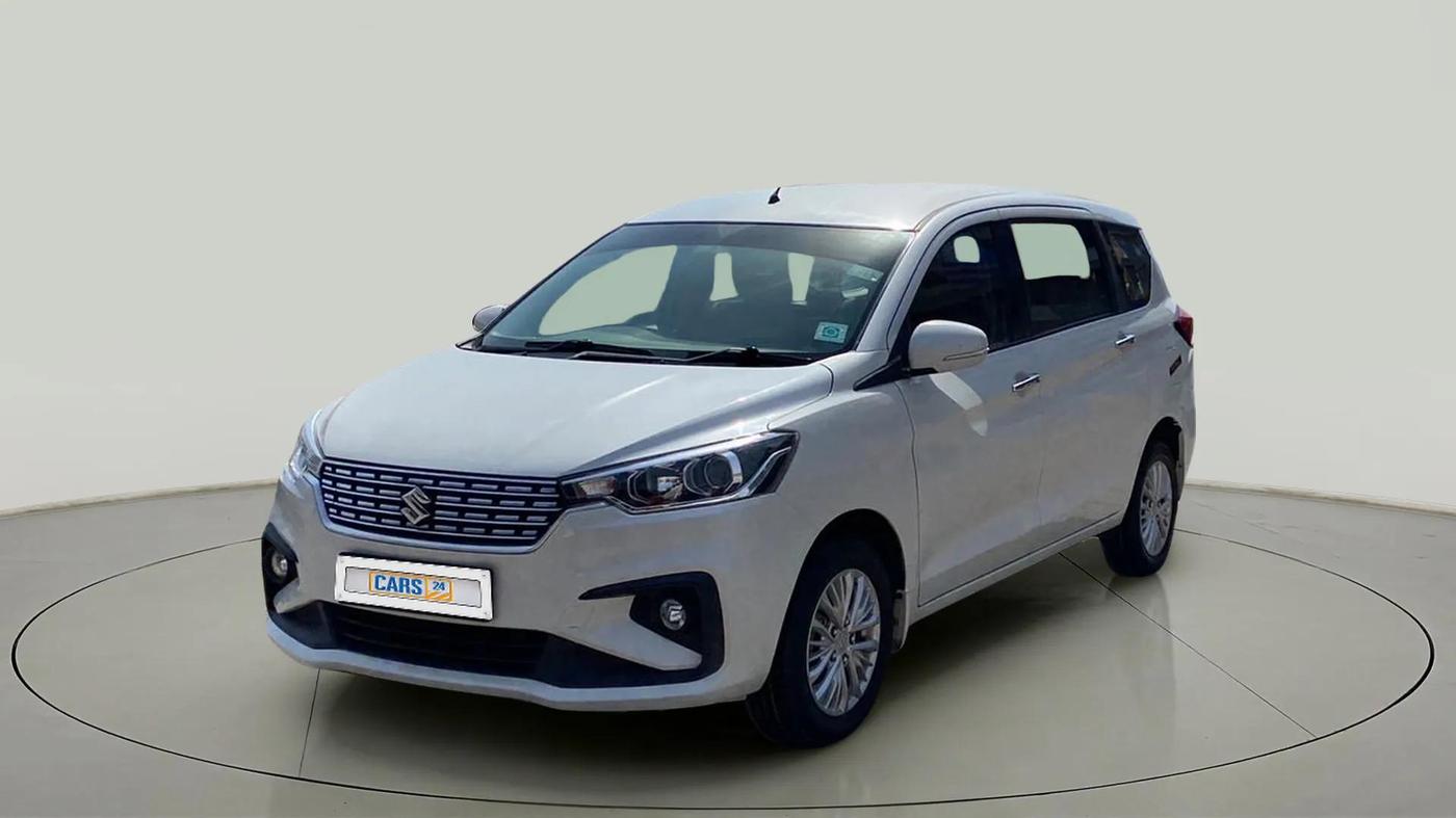 2019 Maruti Ertiga ZXI+ SHVS, Petrol, Manual, 51,391 km, Left Front Diagonal