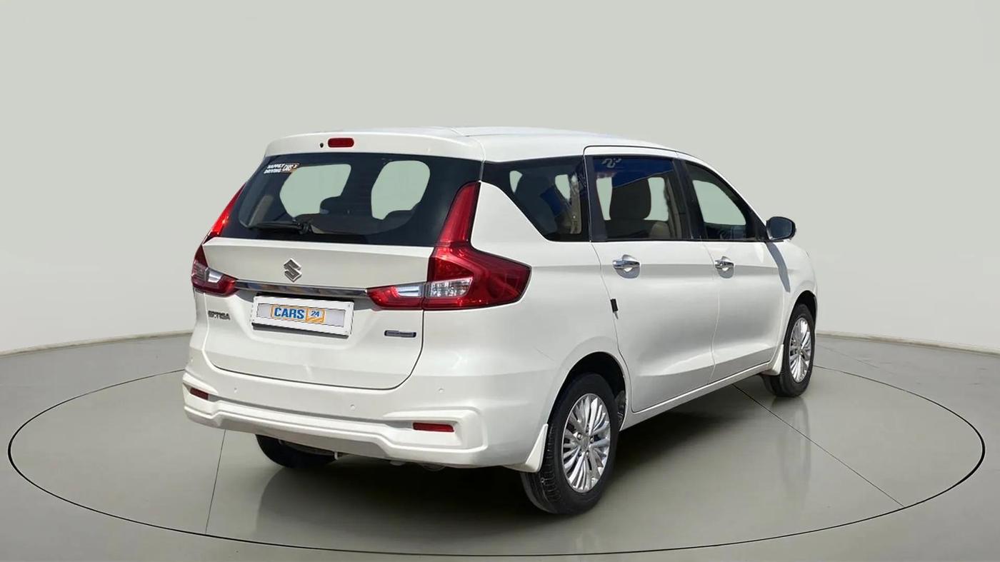 2019 Maruti Ertiga ZXI+ SHVS, Petrol, Manual, 51,391 km, Right Back Diagonal