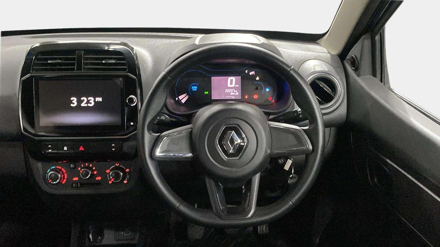 2021 Renault Kwid RXT 1.0 (O), Petrol, Manual, 22,374 km, Steering Wheel Close Up