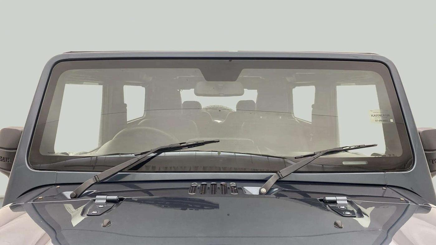 2021 Mahindra Thar LX HT PETROL 4WD MT, Petrol, Manual, 32,047 km, Front Windshield