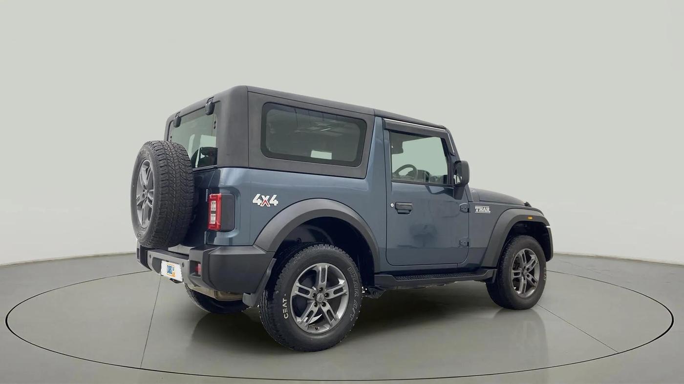 2021 Mahindra Thar LX HT PETROL 4WD MT, Petrol, Manual, 32,047 km, Right Back Diagonal