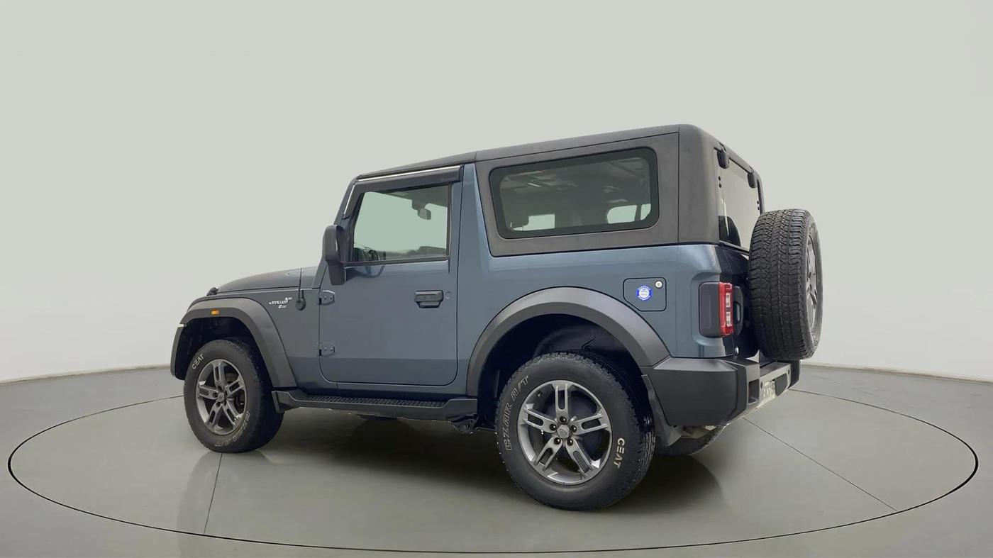 2021 Mahindra Thar LX HT PETROL 4WD MT, Petrol, Manual, 32,047 km, Left Back Diagonal