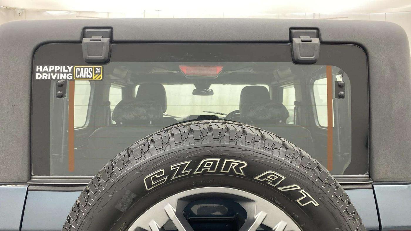 2021 Mahindra Thar LX HT PETROL 4WD MT, Petrol, Manual, 32,047 km, Rear Windshield