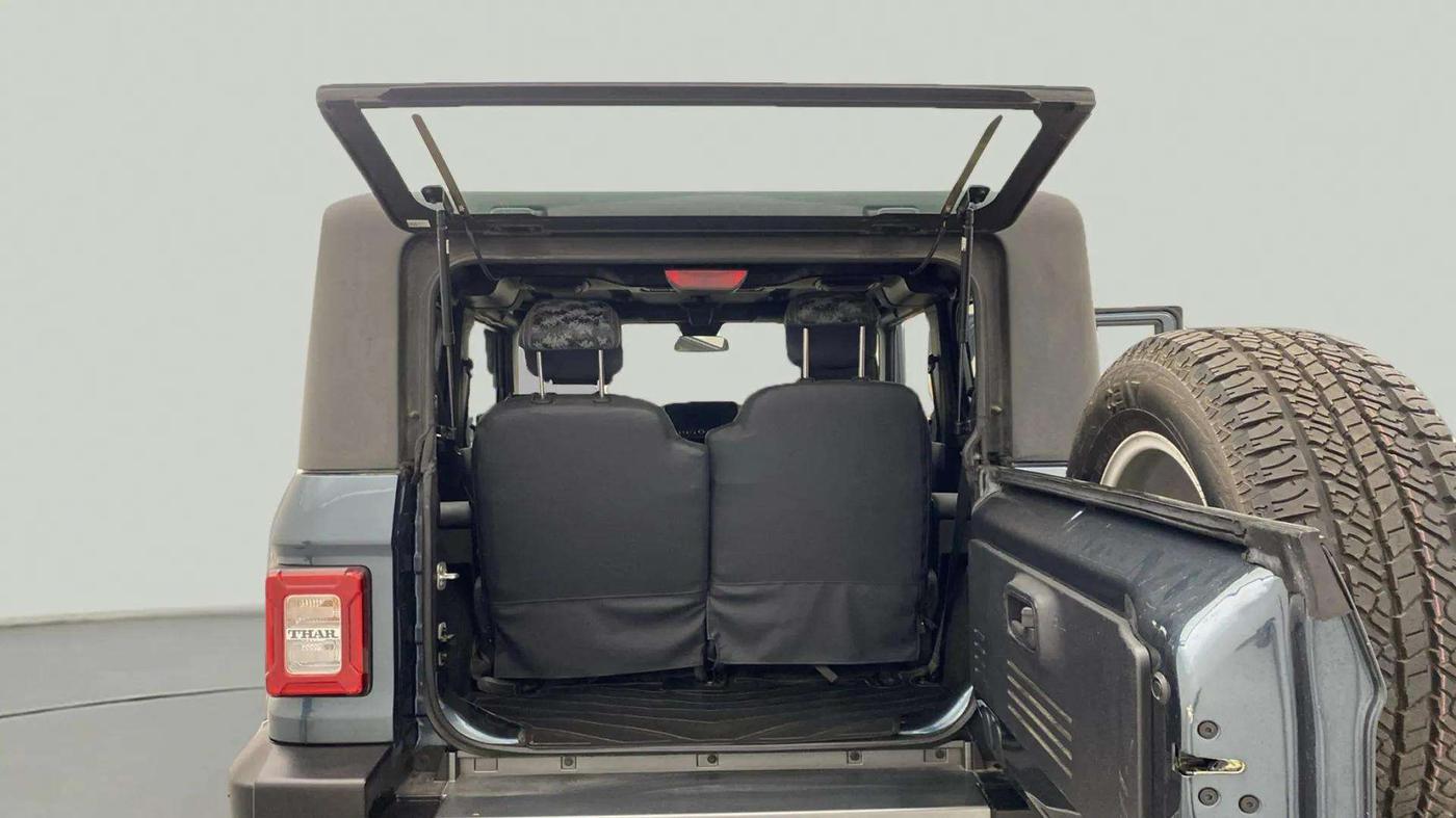 2021 Mahindra Thar LX HT PETROL 4WD MT, Petrol, Manual, 32,047 km, Boot Door Open