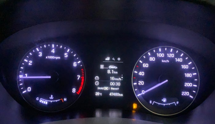 2016 Hyundai Elite i20 ASTA 1.2 (O), CNG, Manual, 47,472 km, Odometer Image