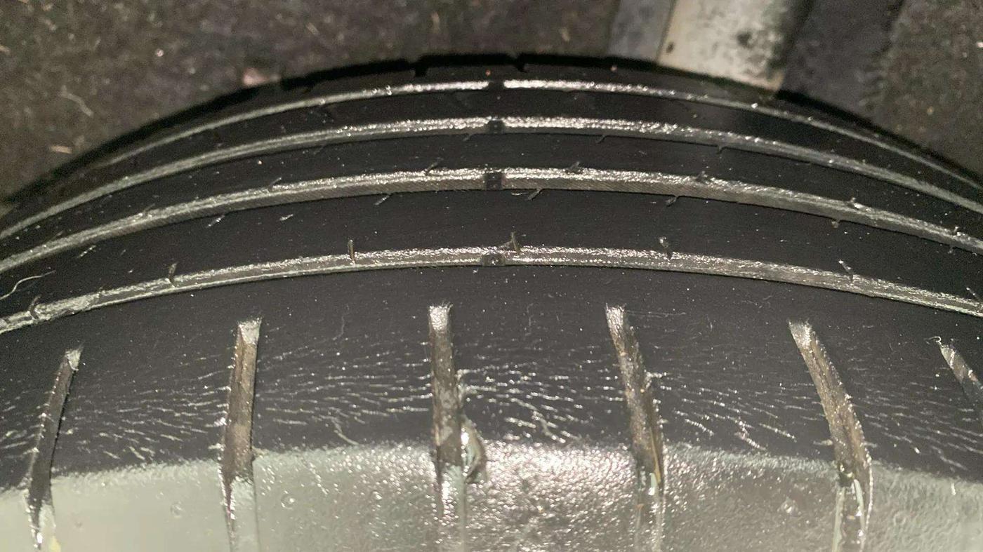 2018 Maruti Baleno ZETA PETROL 1.2, Petrol, Manual, 87,756 km, Left Rear Tyre Tread