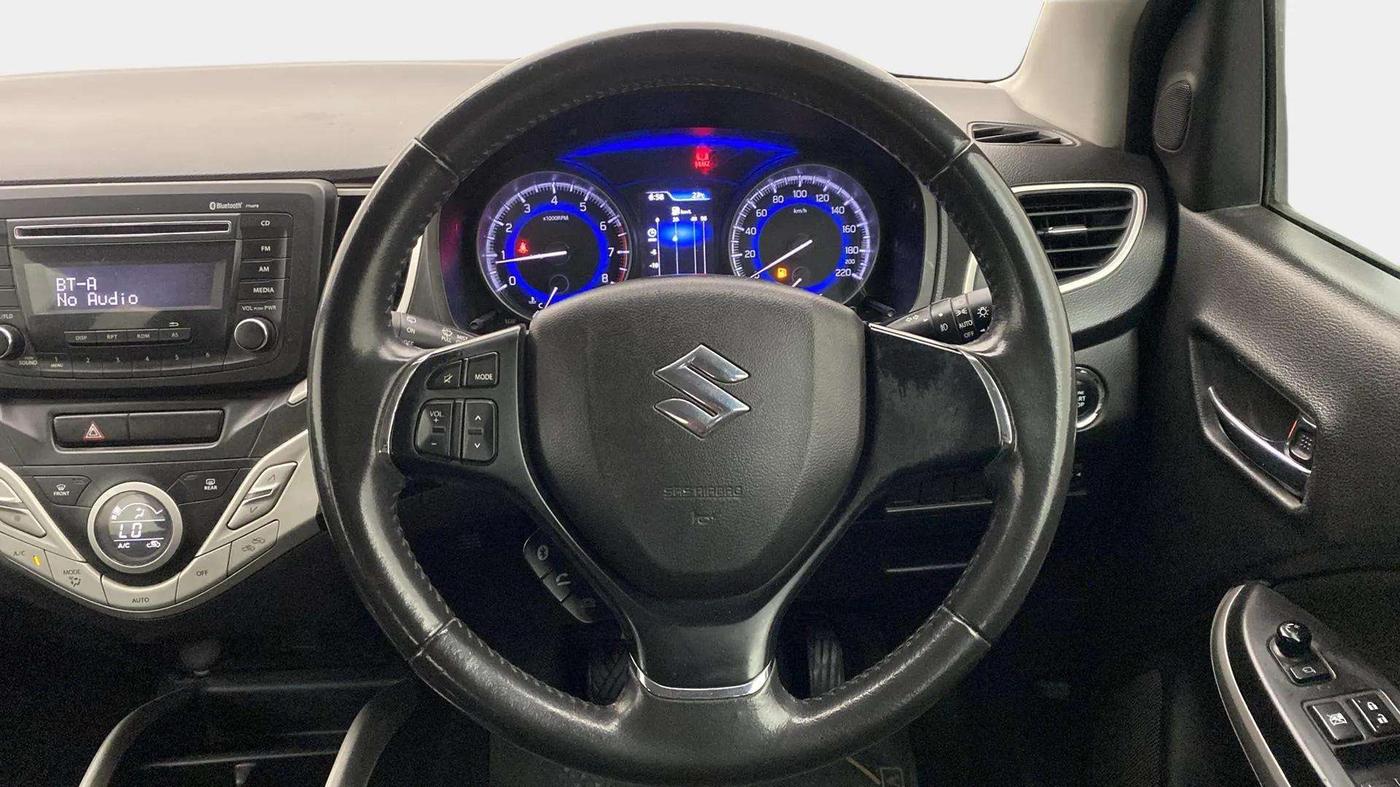 2018 Maruti Baleno ZETA PETROL 1.2, Petrol, Manual, 87,756 km, Steering Wheel Close Up