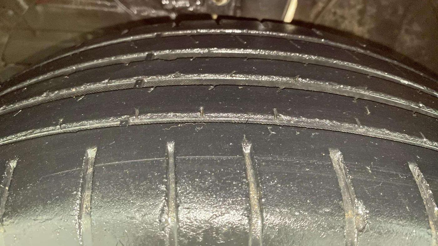 2018 Maruti Baleno ZETA PETROL 1.2, Petrol, Manual, 87,756 km, Left Front Tyre Tread