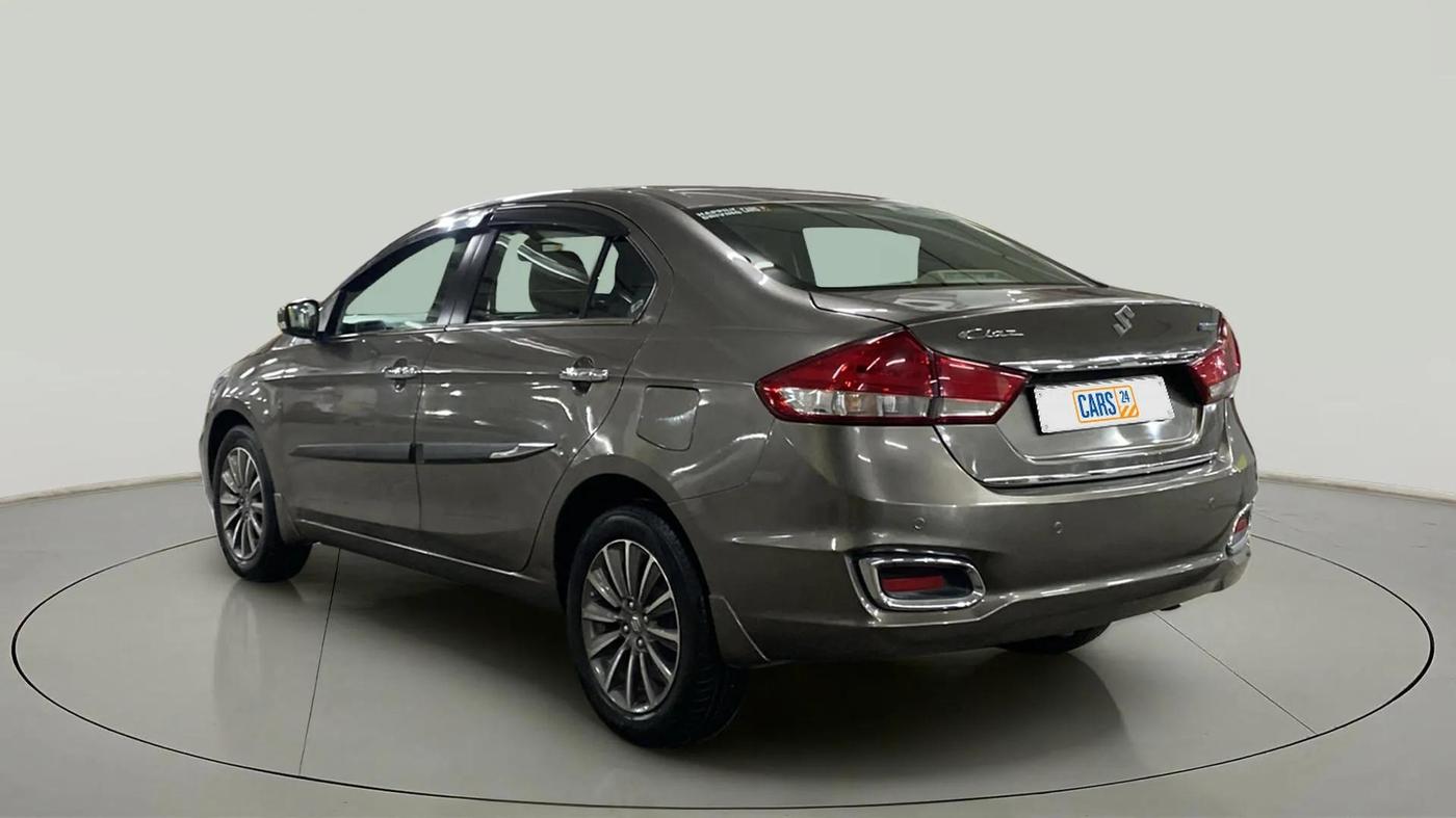2021 Maruti Ciaz ALPHA  AT 1.5 SHVS PETROL, Petrol, Automatic, 53,972 km, Left Back Diagonal
