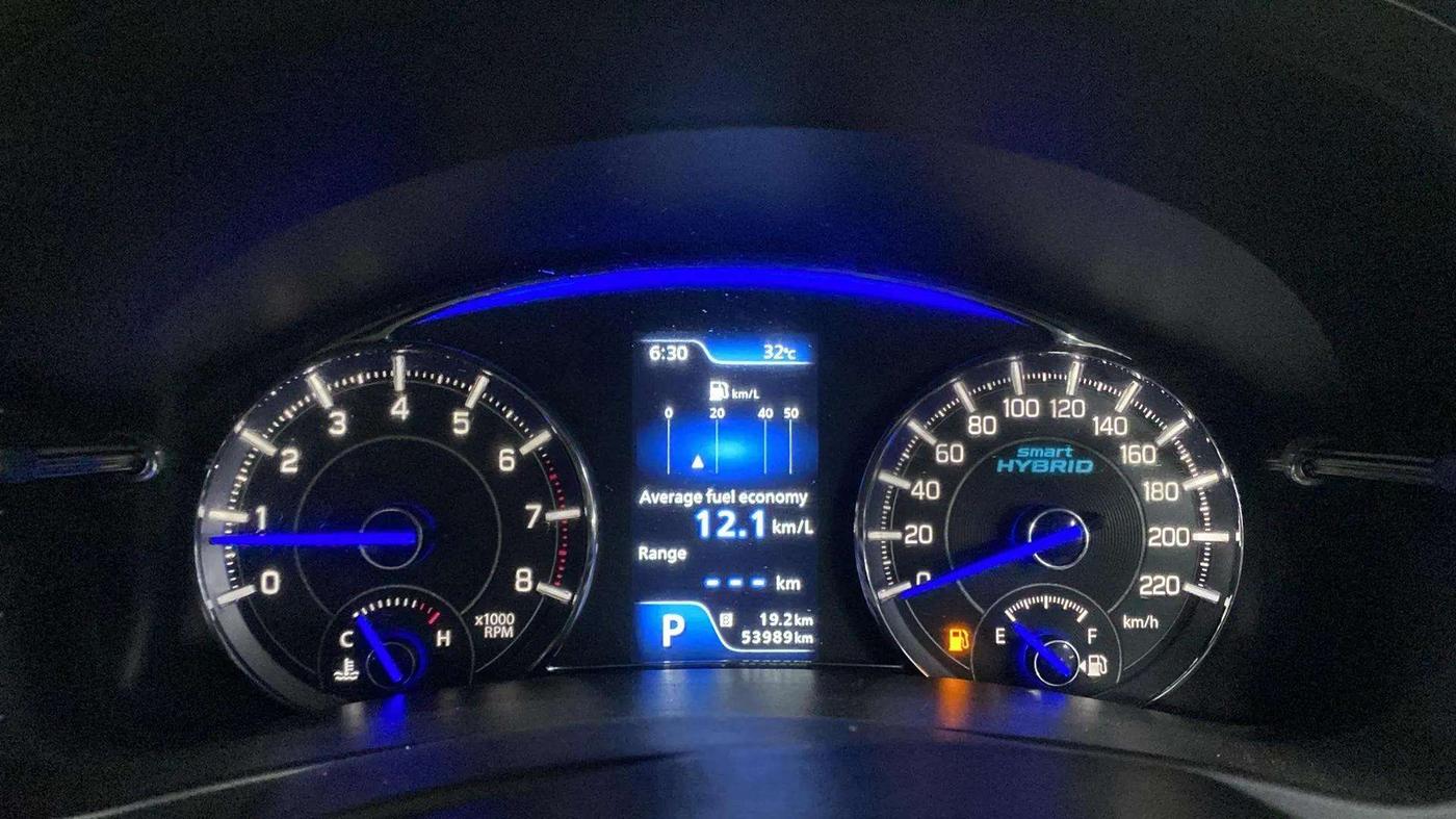 2021 Maruti Ciaz ALPHA  AT 1.5 SHVS PETROL, Petrol, Automatic, 53,972 km, Odometer Image