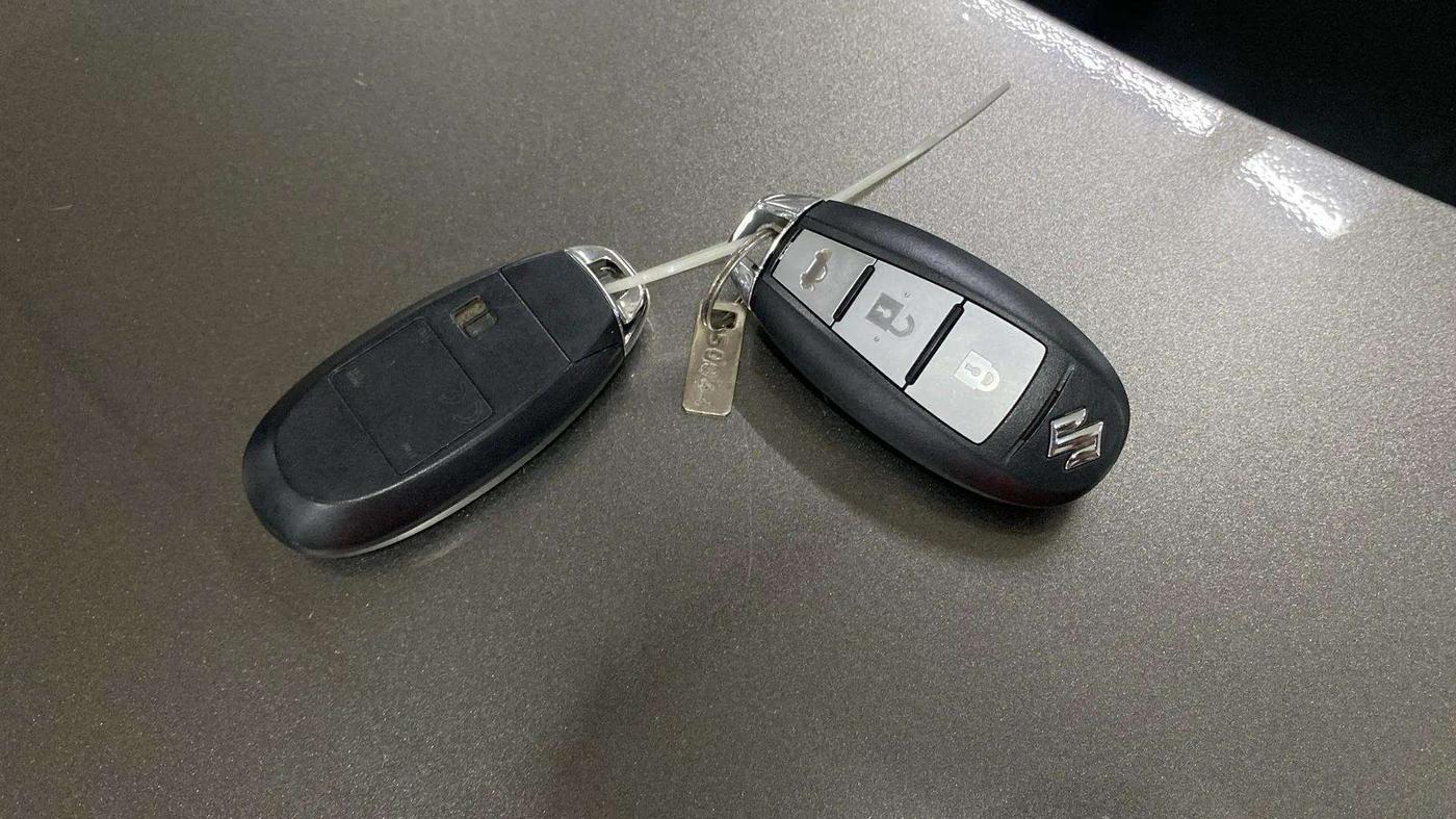 2021 Maruti Ciaz ALPHA  AT 1.5 SHVS PETROL, Petrol, Automatic, 53,972 km, Key Close Up