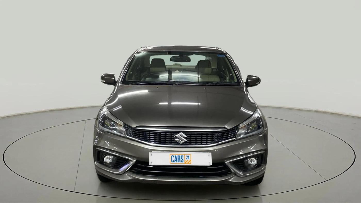 2021 Maruti Ciaz ALPHA  AT 1.5 SHVS PETROL, Petrol, Automatic, 53,972 km, Front