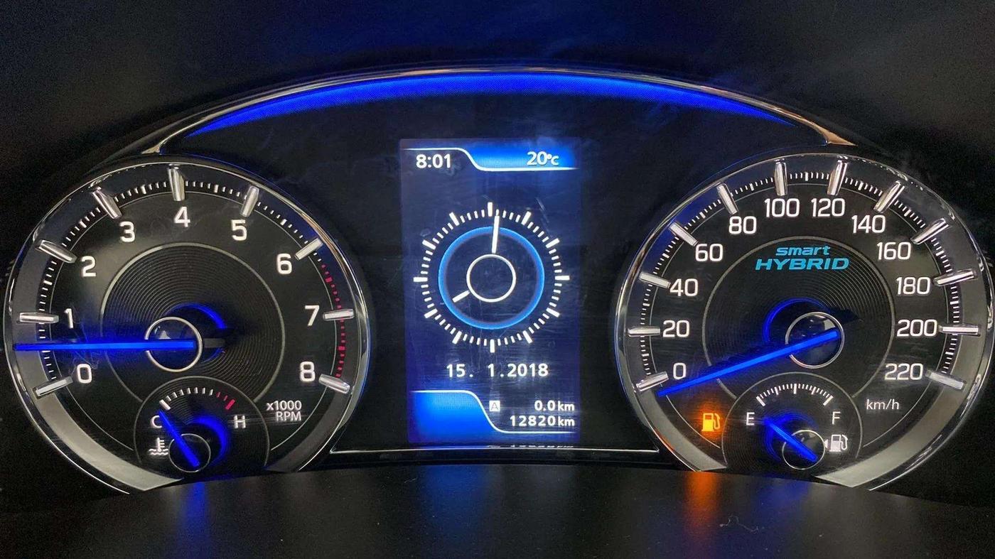 2020 Maruti Ciaz DELTA 1.5 SHVS MT PETROL, Petrol, Manual, 12,796 km, Odometer Image