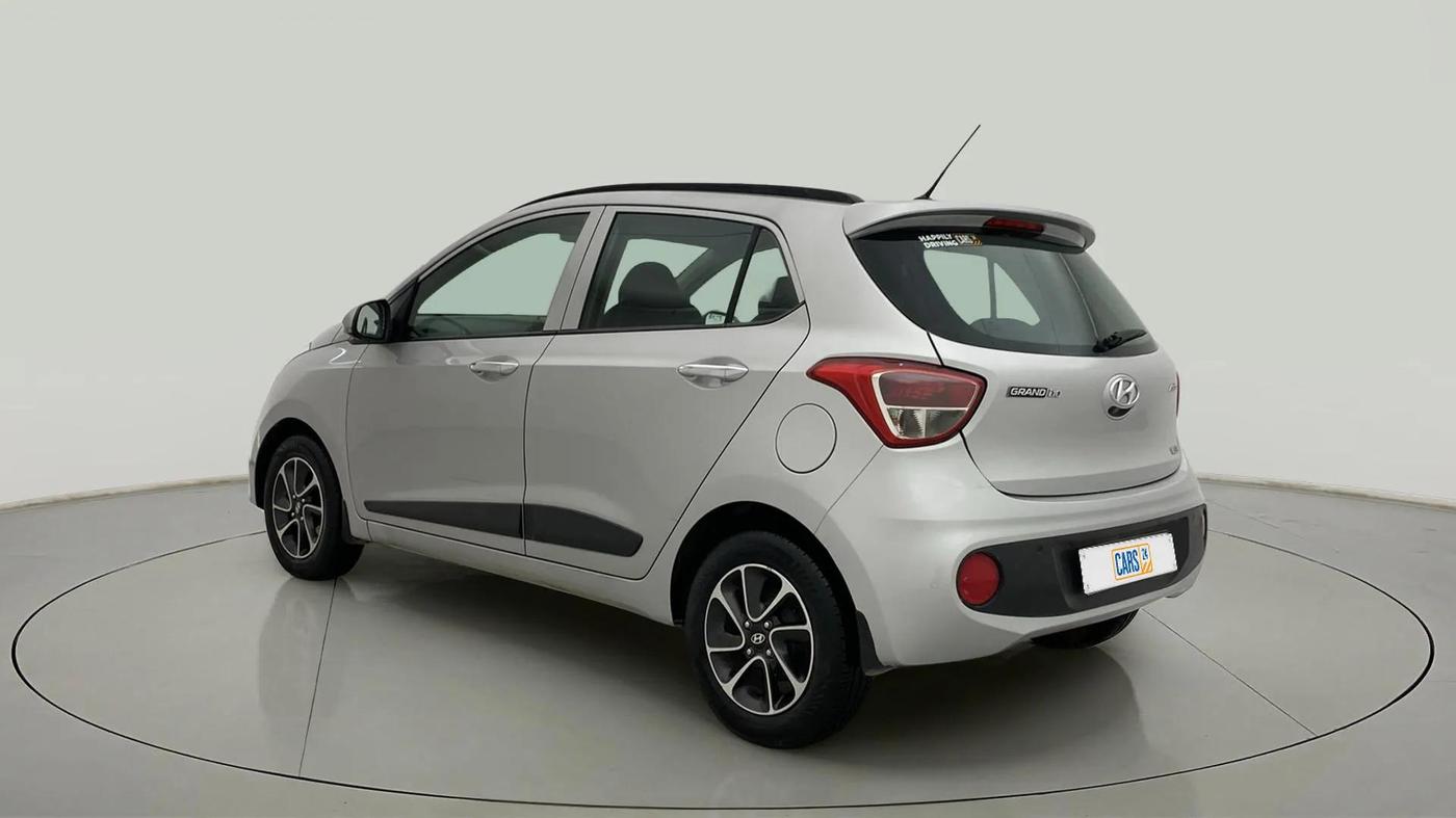 2017 Hyundai Grand i10 ASTA 1.2 KAPPA VTVT, Petrol, Manual, 45,011 km, Left Back Diagonal