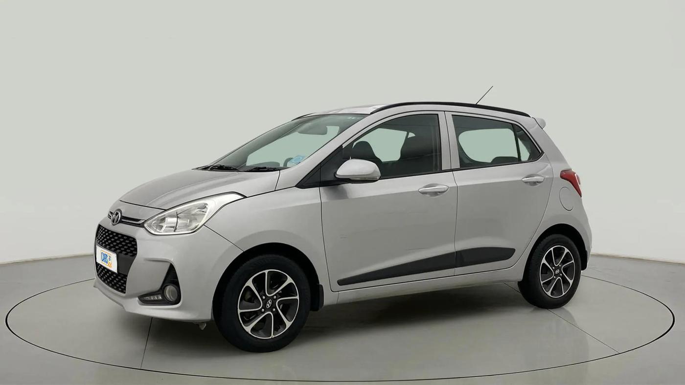 2017 Hyundai Grand i10 ASTA 1.2 KAPPA VTVT, Petrol, Manual, 45,011 km, Left Front Diagonal