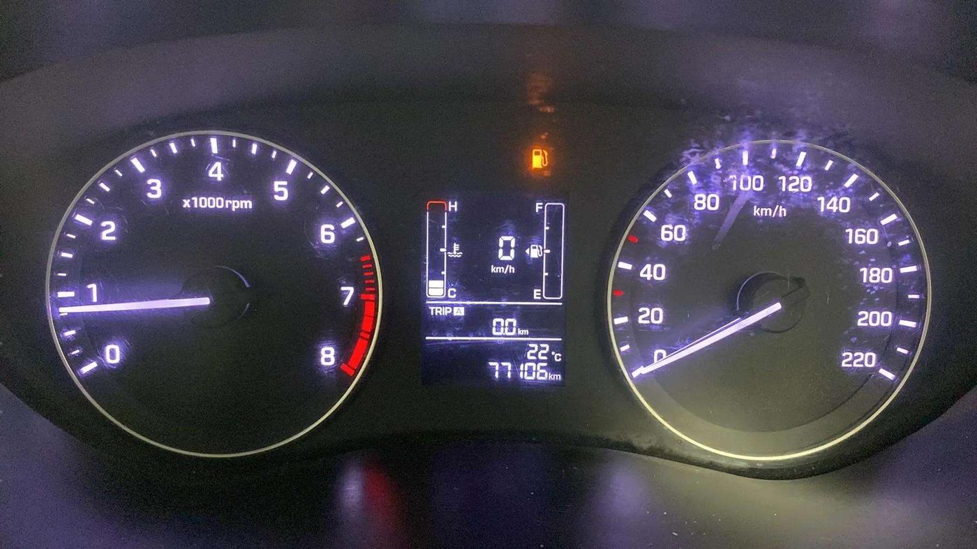 2015 Hyundai Elite i20 SPORTZ 1.2, Petrol, Manual, 77,234 km, Odometer Image