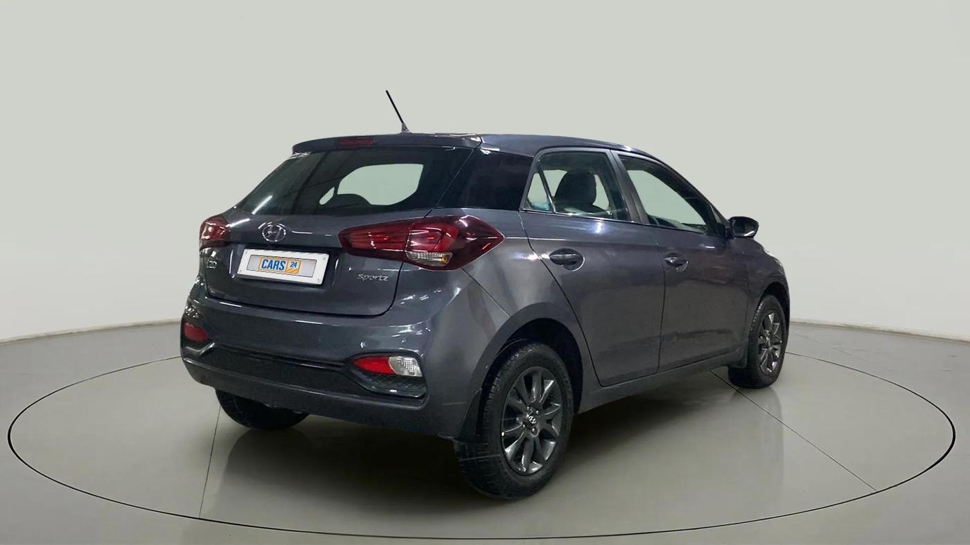 2020 Hyundai Elite i20 SPORTZ PLUS 1.2 DUAL TONE, Petrol, Manual, 71,359 km, Right Back Diagonal