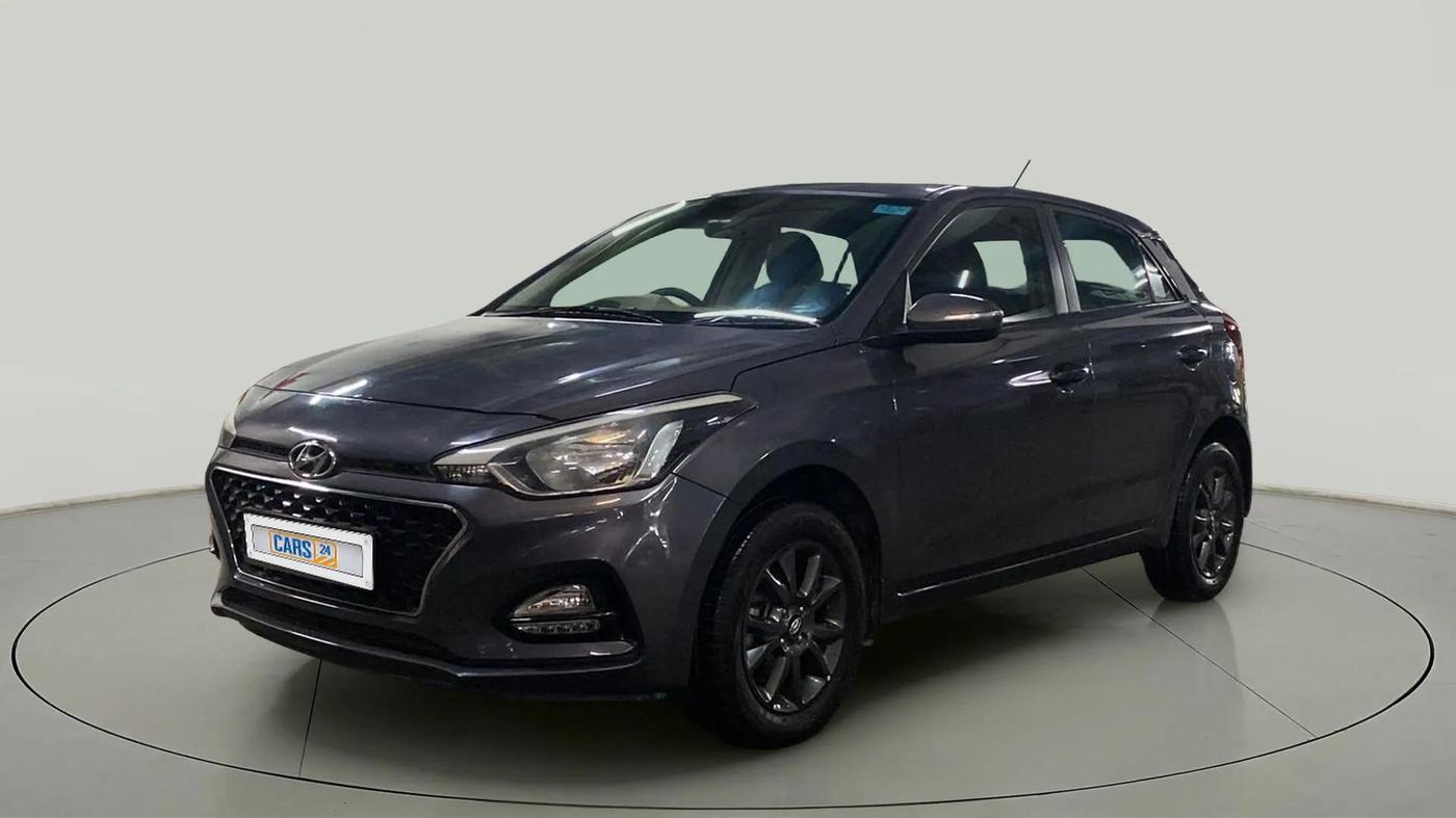 2020 Hyundai Elite i20 SPORTZ PLUS 1.2 DUAL TONE, Petrol, Manual, 71,359 km, Left Front Diagonal