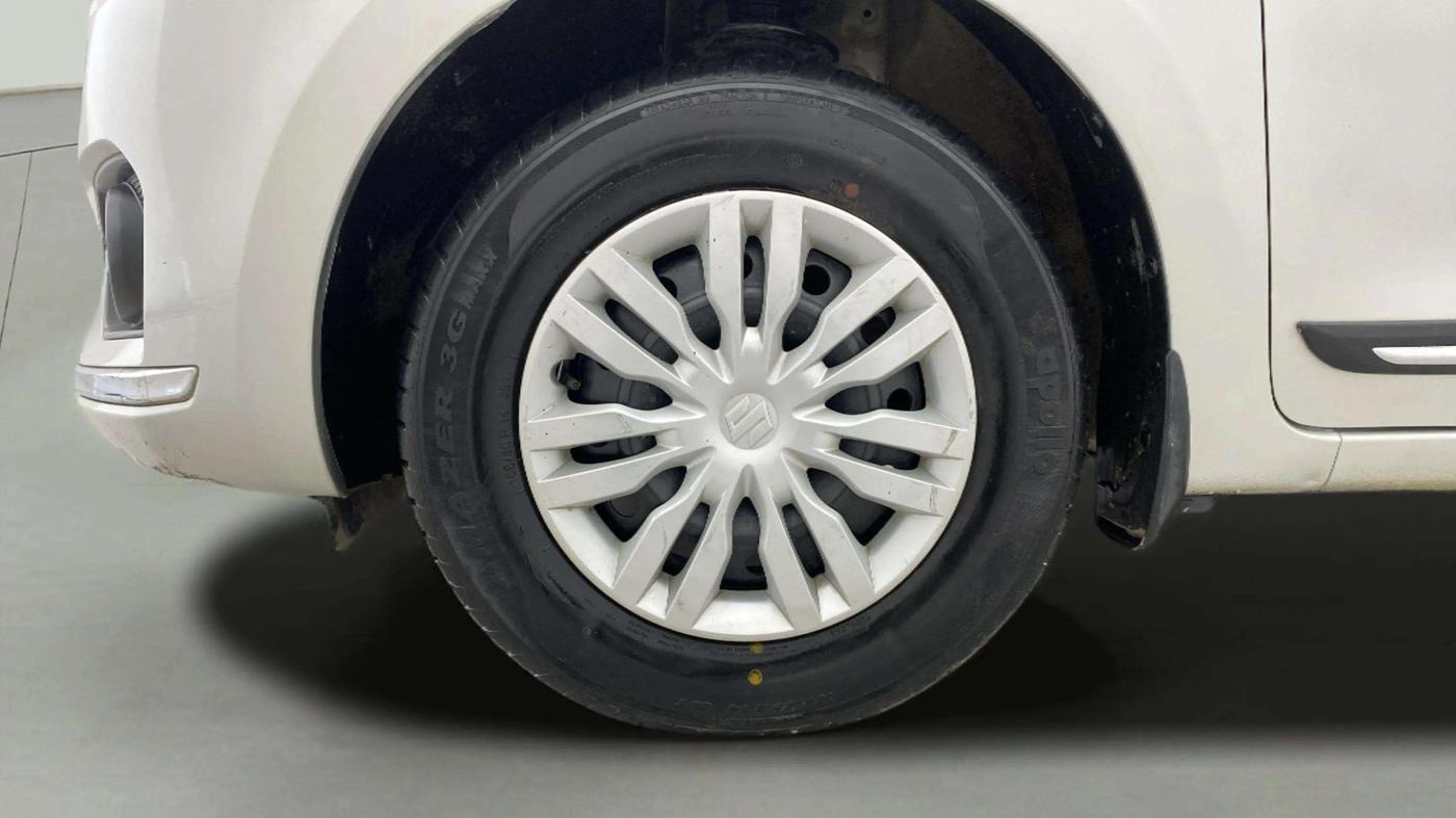 2019 Maruti Dzire VXI, Petrol, Manual, 54,653 km, Left Front Wheel