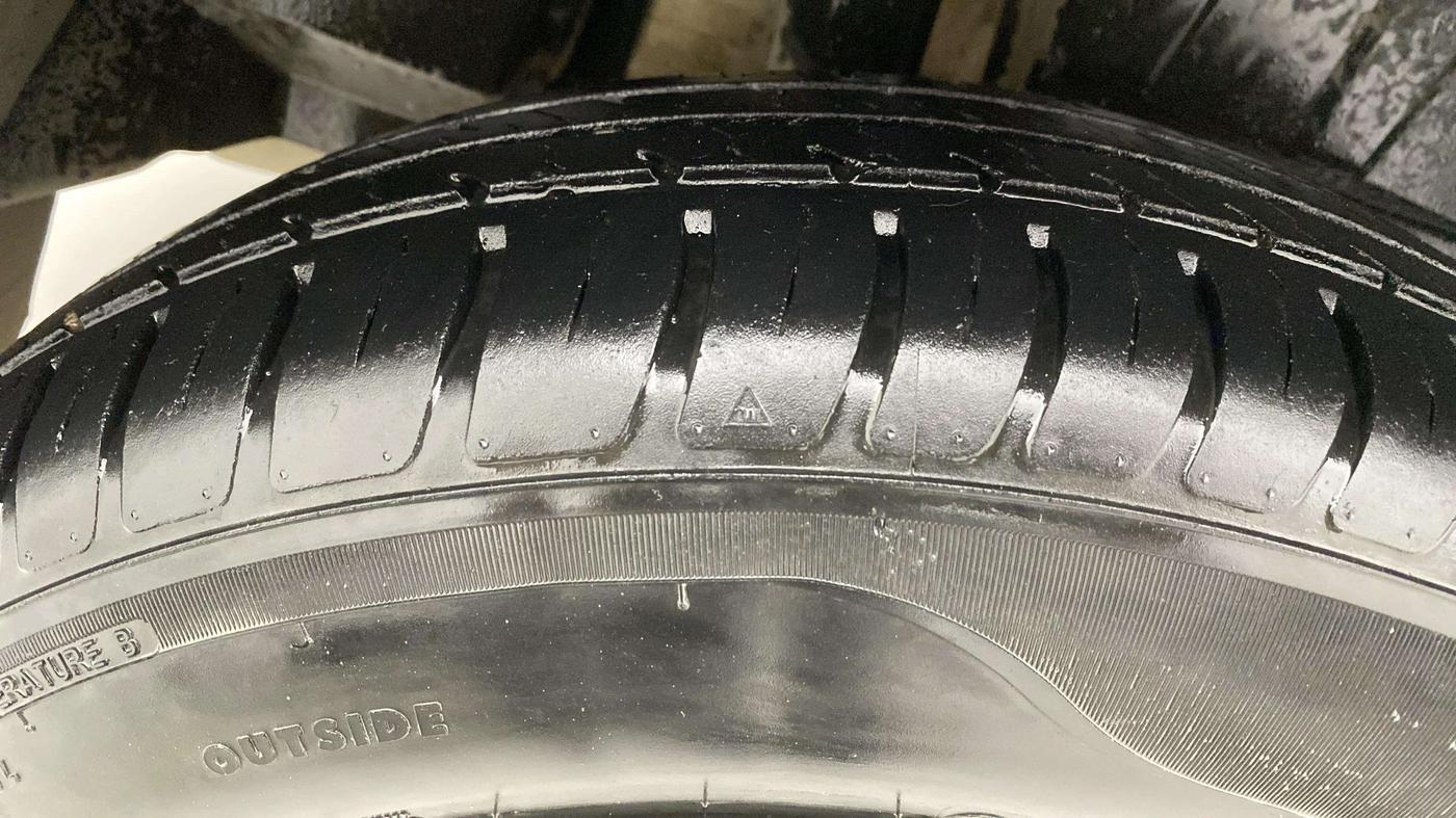 2019 Maruti Dzire VXI, Petrol, Manual, 54,653 km, Right Rear Tyre Tread
