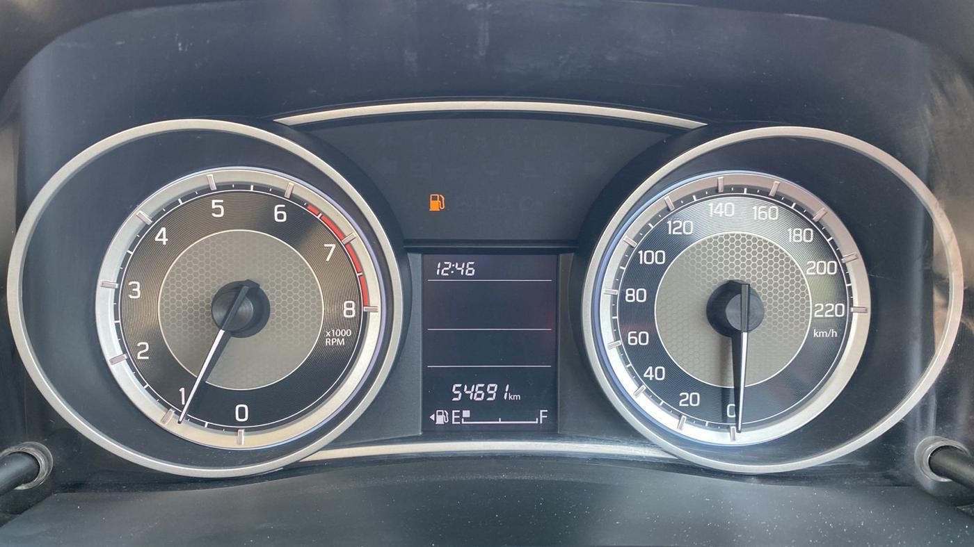2019 Maruti Dzire VXI, Petrol, Manual, 54,653 km, Odometer Image