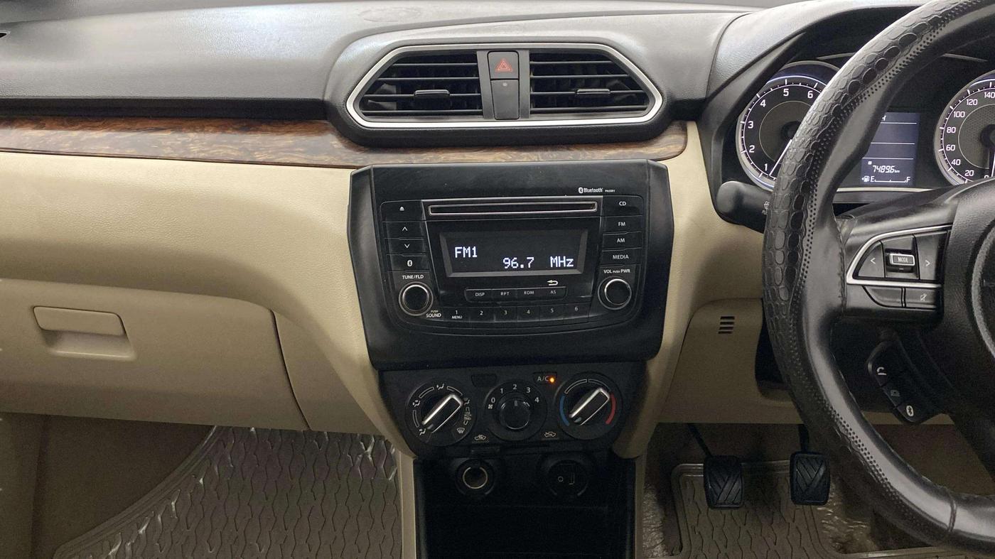 2019 Maruti Dzire VXI, Petrol, Manual, 54,653 km, Air Conditioner
