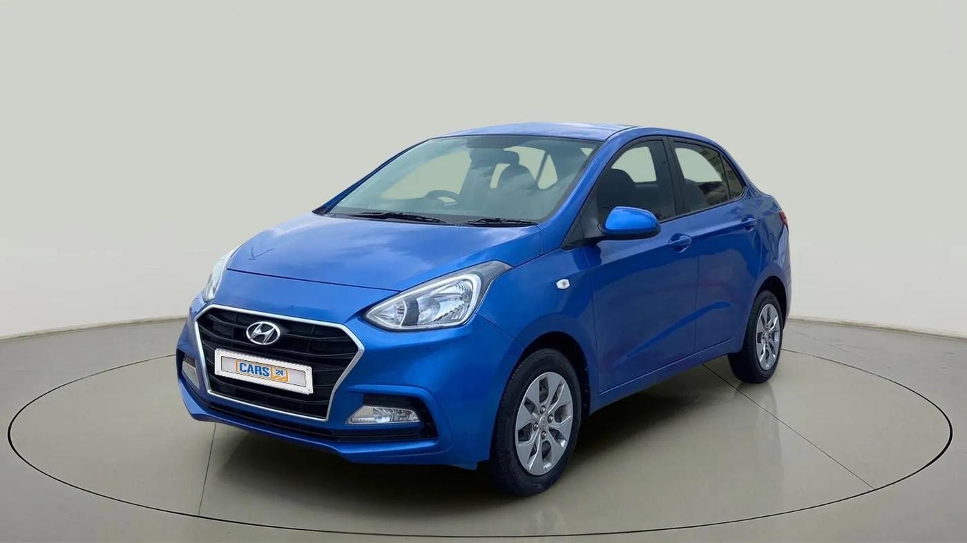 2018 Hyundai Xcent E+, Petrol, Manual, 31,485 km, Left Front Diagonal