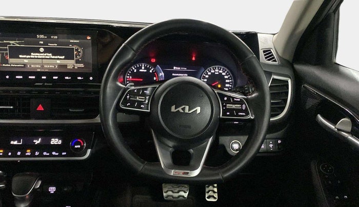 2021 KIA SELTOS GTX PLUS AT 1.5 DIESEL, Diesel, Automatic, 74,489 km, Steering Wheel Close Up