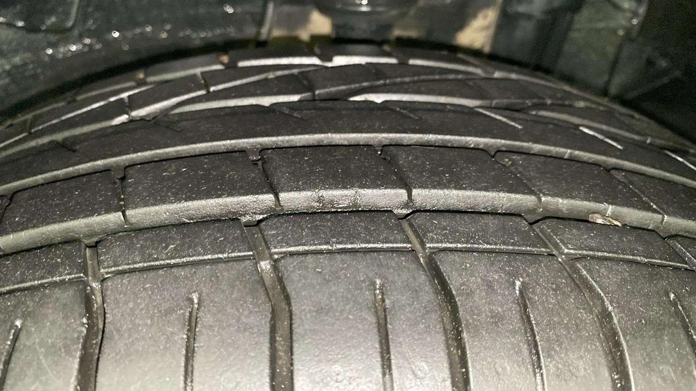 2022 Tata NEXON XZ PLUS PETROL, Petrol, Manual, 17,378 km, Left Rear Tyre Tread