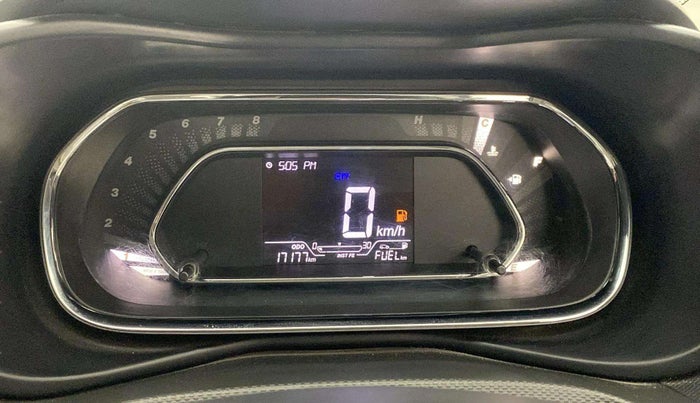 2022 Tata NEXON XZ PLUS PETROL, Petrol, Manual, 17,378 km, Odometer Image