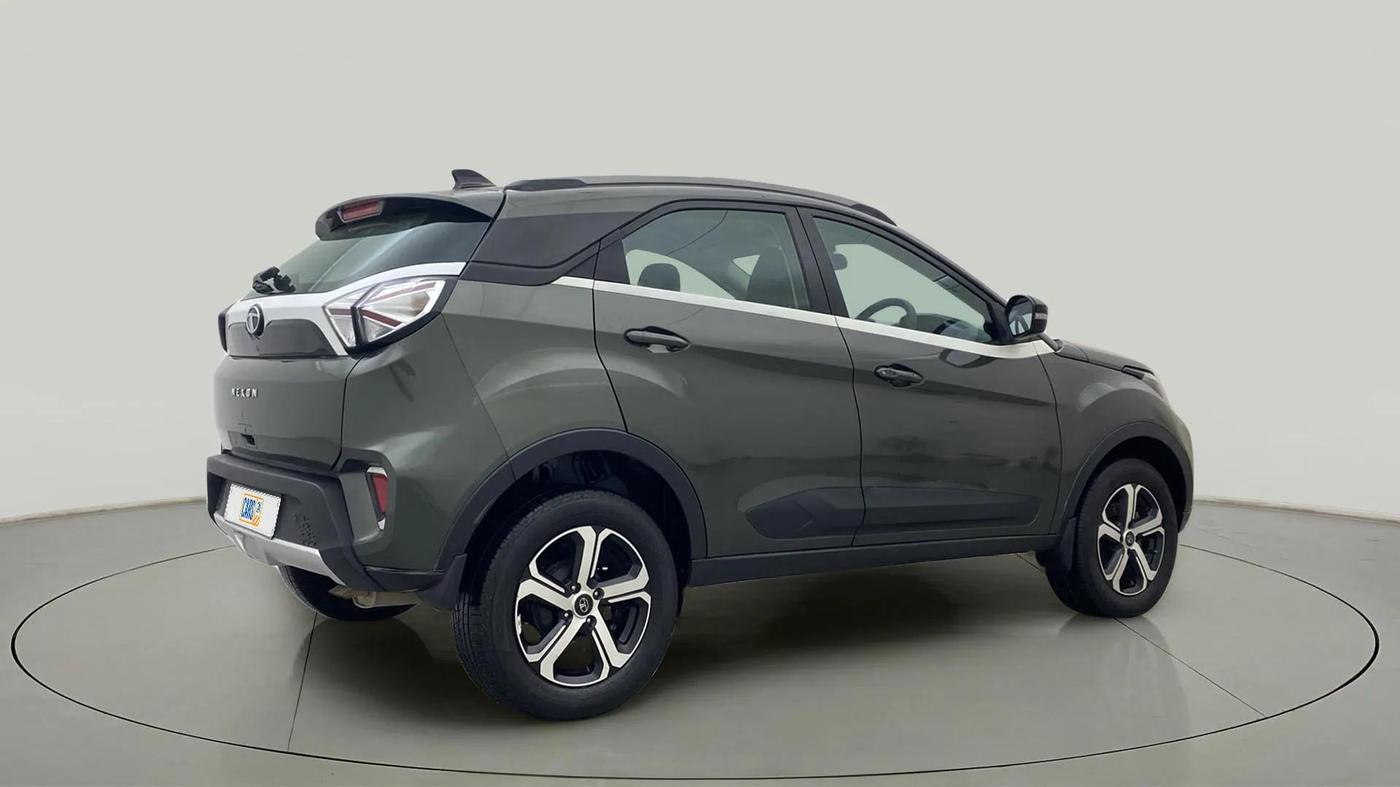 2022 Tata NEXON XZ PLUS PETROL, Petrol, Manual, 17,378 km, Right Back Diagonal