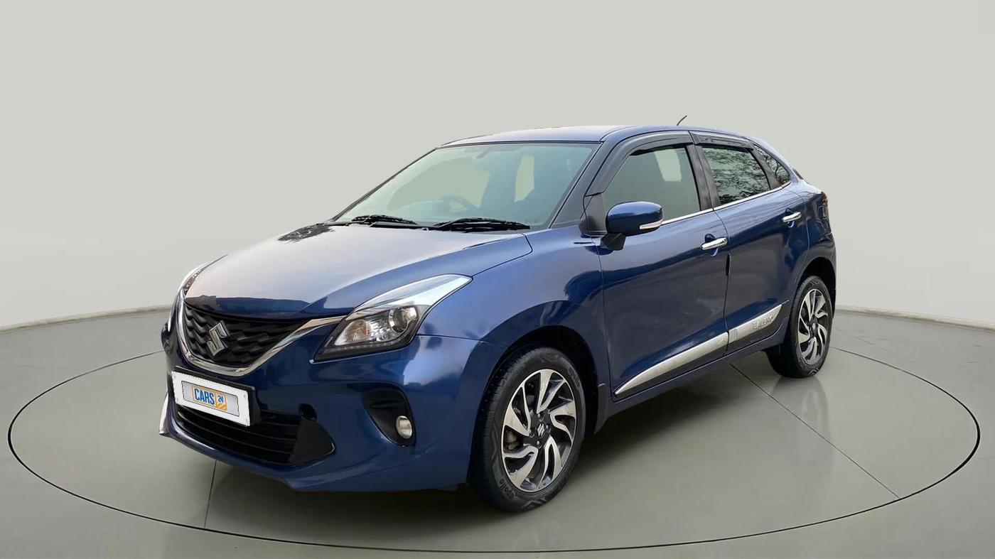 2019 Maruti Baleno ALPHA CVT PETROL 1.2, Petrol, Automatic, 46,086 km, Left Front Diagonal