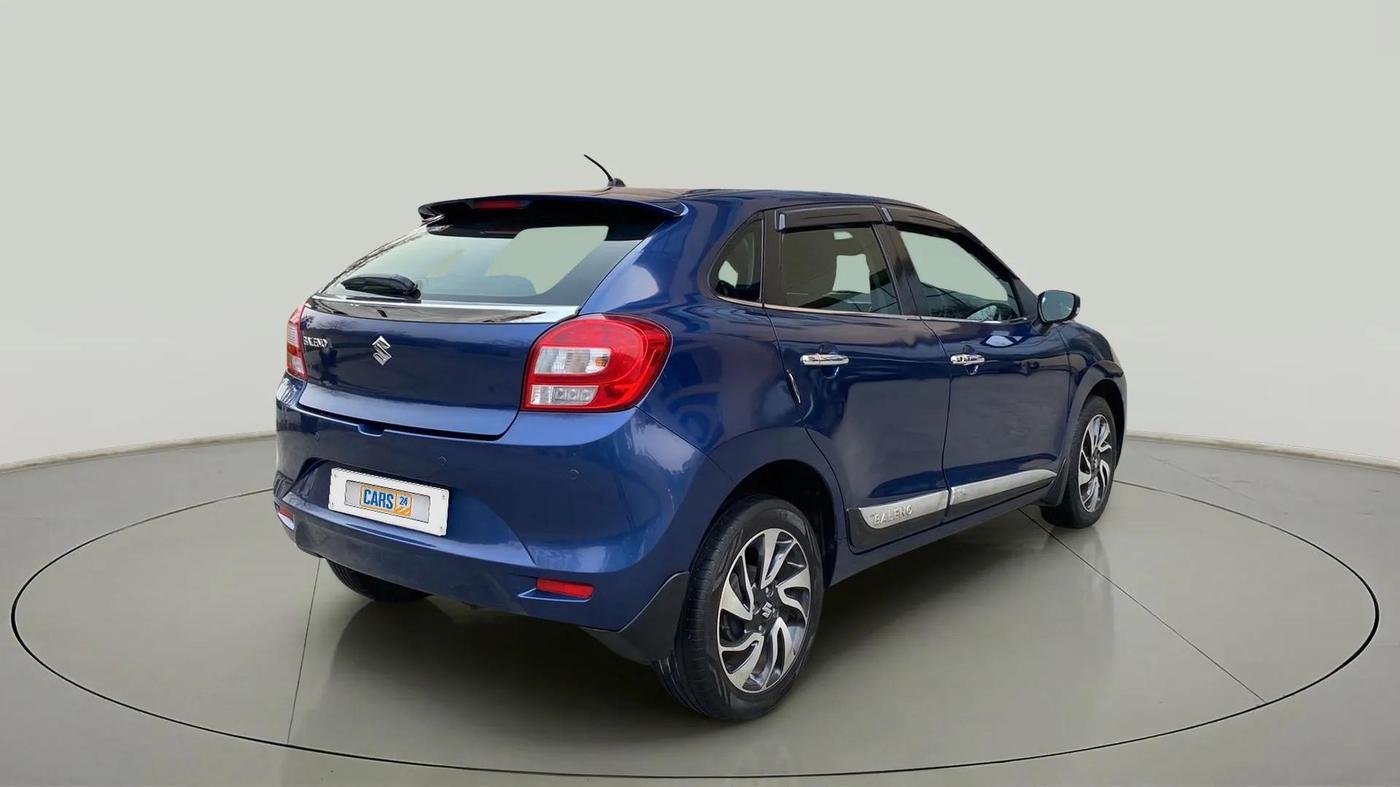 2019 Maruti Baleno ALPHA CVT PETROL 1.2, Petrol, Automatic, 46,086 km, Right Back Diagonal