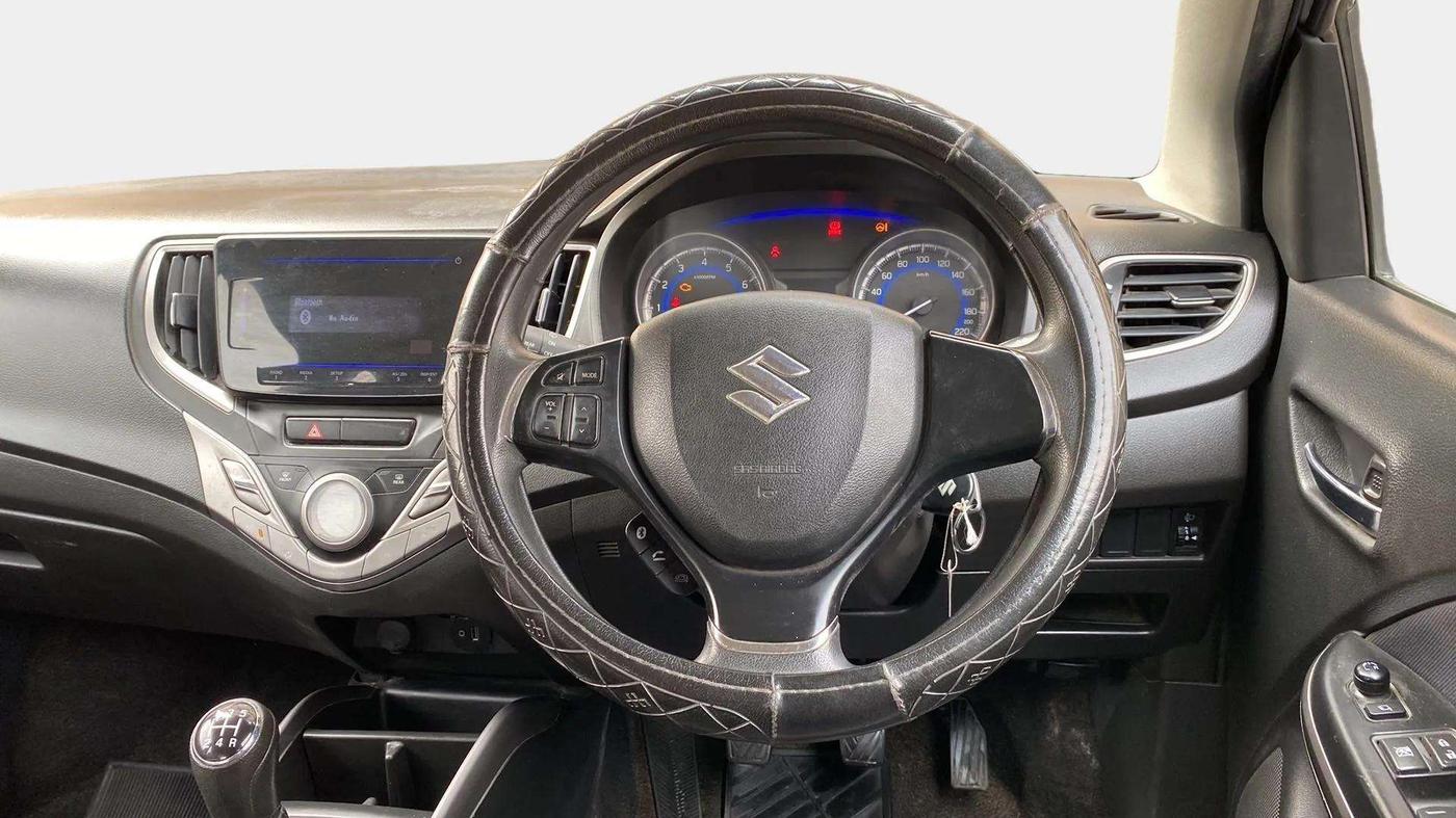 2020 Maruti Baleno DELTA PETROL 1.2, Petrol, Manual, 39,737 km, Steering Wheel Close Up