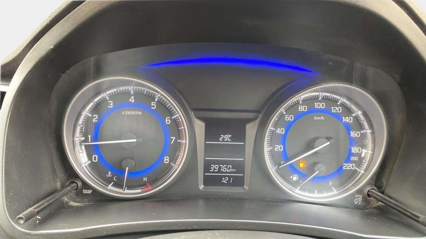 2020 Maruti Baleno DELTA PETROL 1.2, Petrol, Manual, 39,737 km, Odometer Image