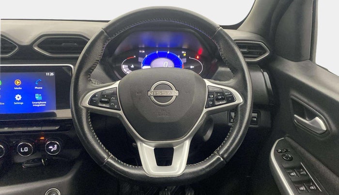 2022 Nissan MAGNITE XV PREMIUM TURBO (O), Petrol, Manual, 31,941 km, Steering Wheel Close Up