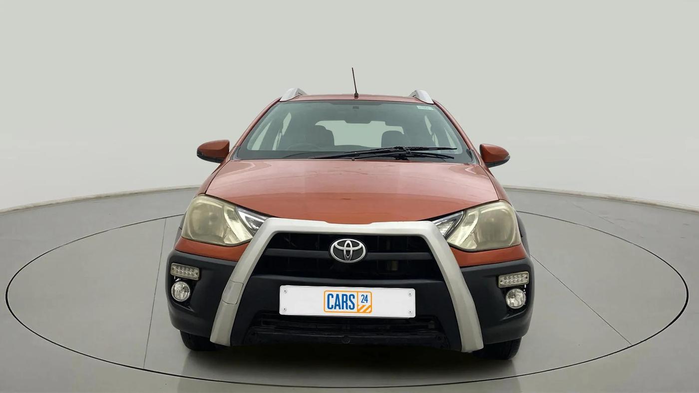 2014 Toyota Etios CROSS 1.4 GD, Diesel, Manual, 1,22,404 km, Front