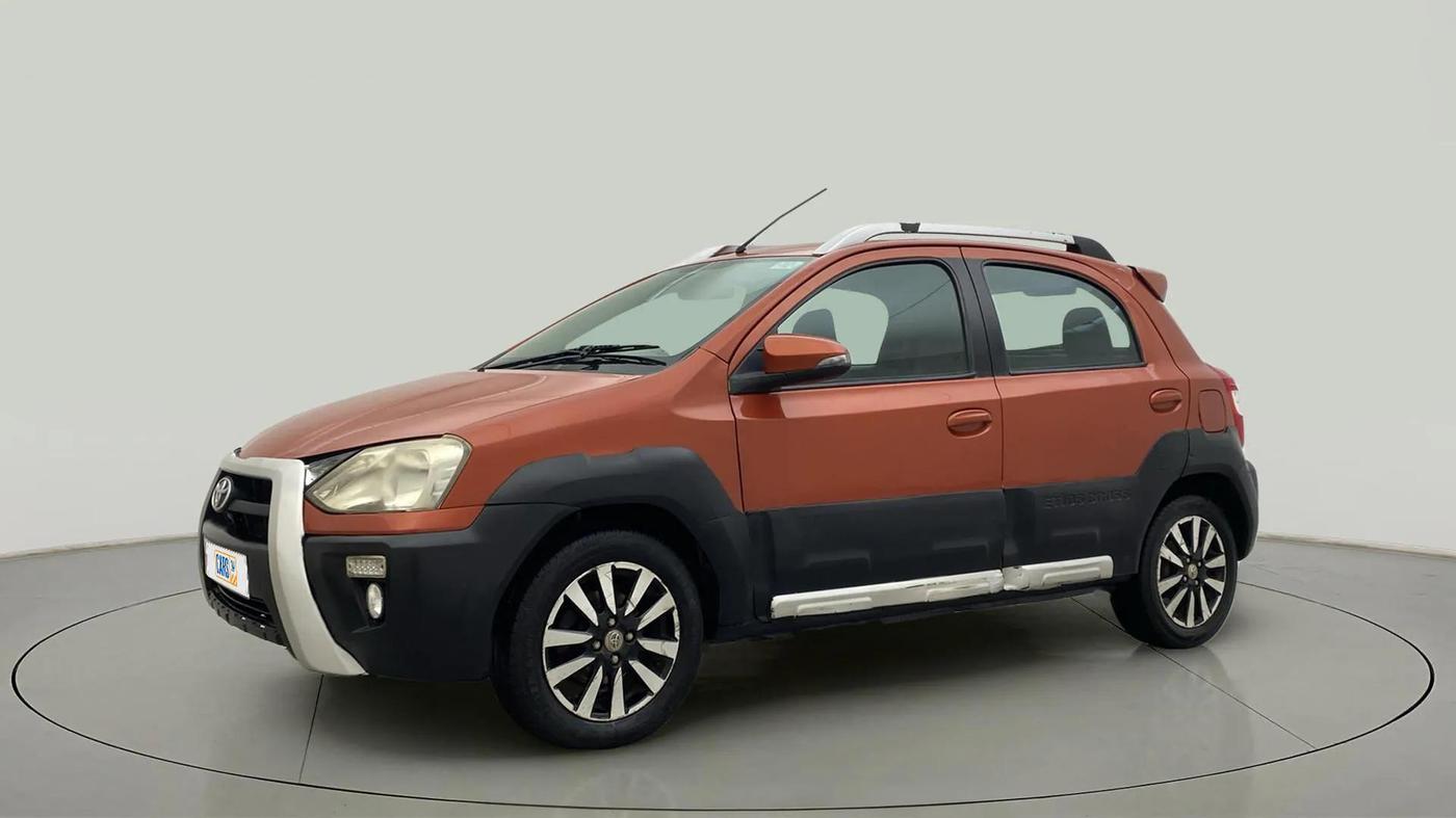 2014 Toyota Etios CROSS 1.4 GD, Diesel, Manual, 1,22,404 km, Left Front Diagonal
