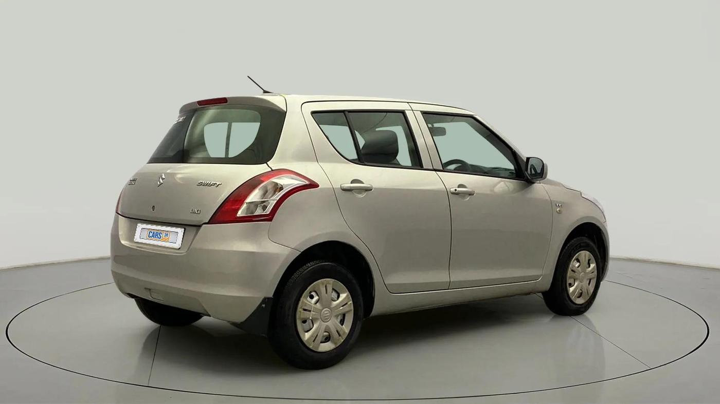 2013 Maruti Swift LXI, Petrol, Manual, 49,536 km, Right Back Diagonal