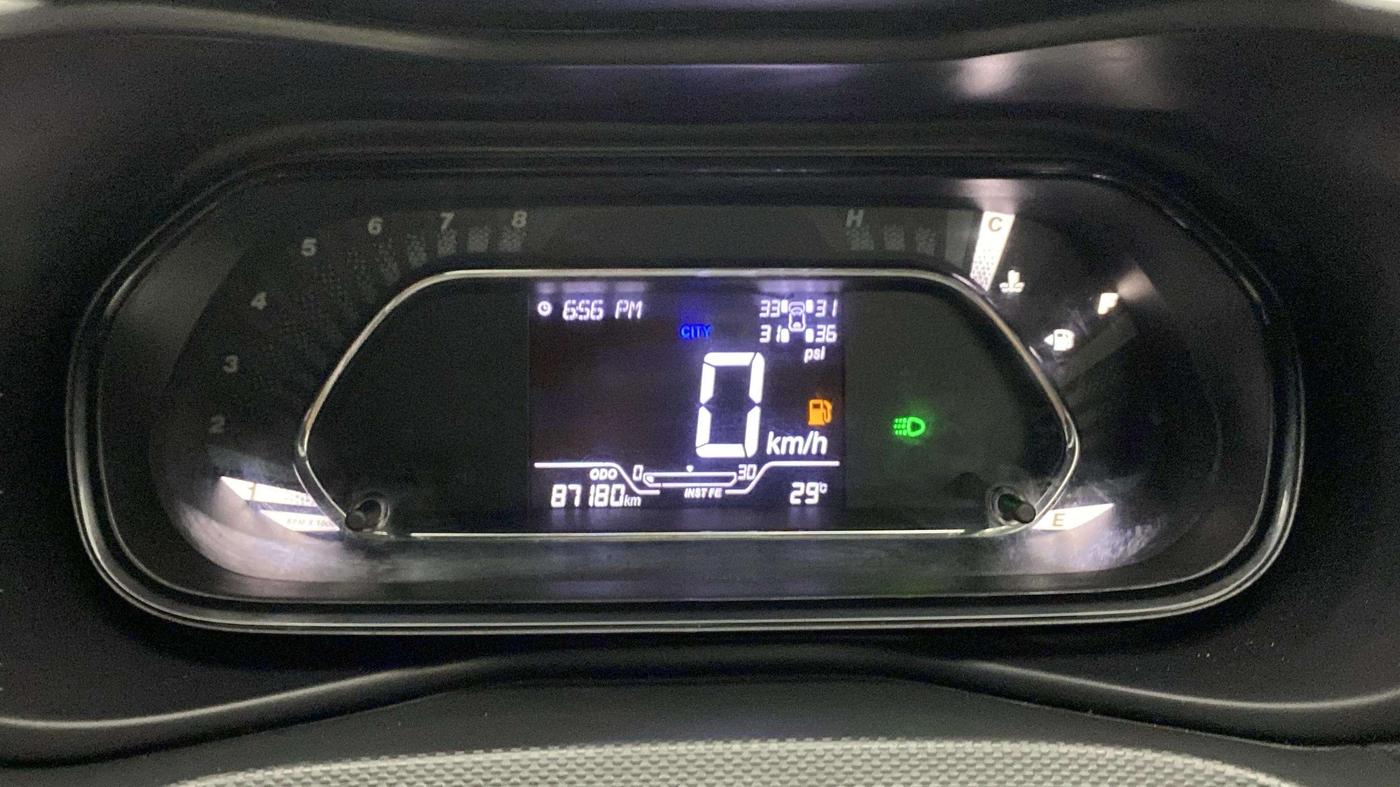 2022 Tata NEXON XZ PLUS (HS) PETROL DARK EDITION, CNG, Manual, 87,496 km, Odometer Image