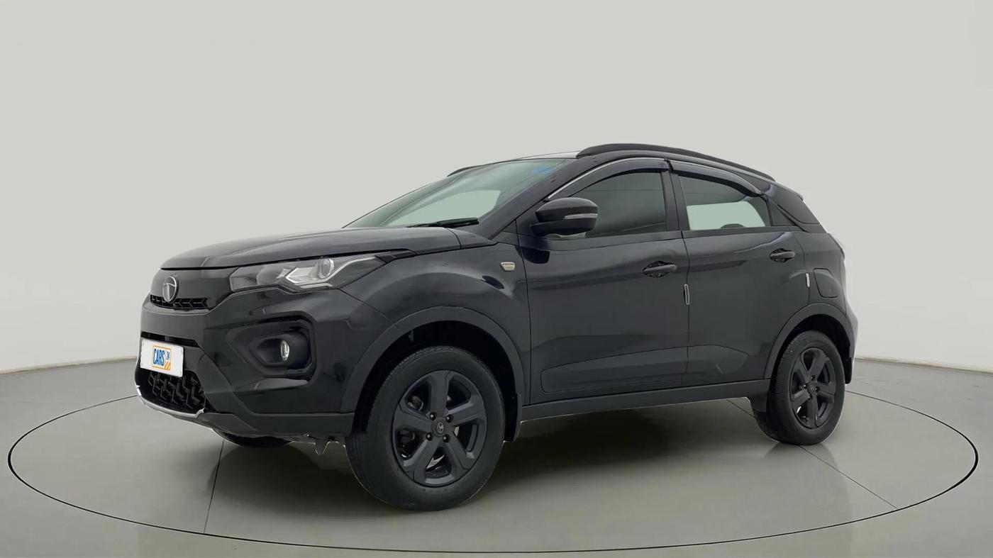 2022 Tata NEXON XZ PLUS (HS) PETROL DARK EDITION, CNG, Manual, 87,496 km, Left Front Diagonal
