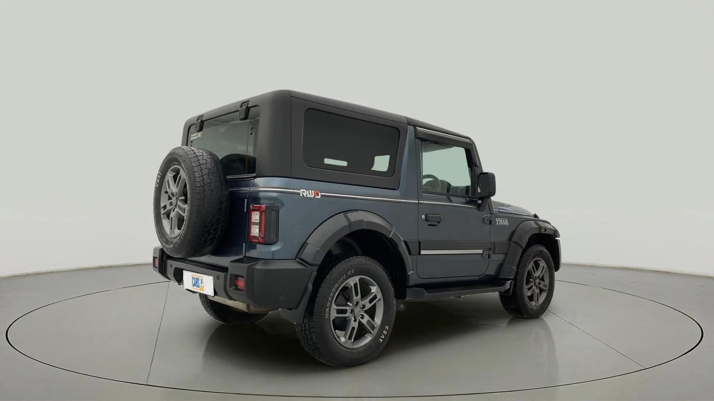 2023 Mahindra Thar LX P 2WD AT HT, Petrol, Automatic, 22,131 km, Right Back Diagonal