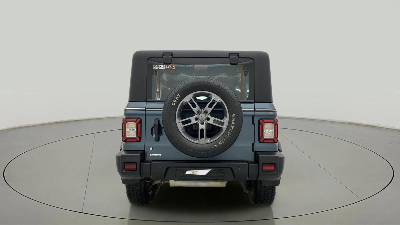 2023 Mahindra Thar LX P 2WD AT HT, Petrol, Automatic, 22,131 km, Back/Rear