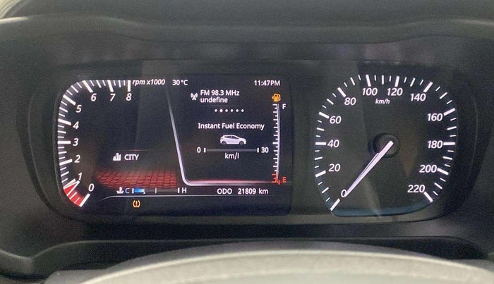 2022 Tata ALTROZ XZ PLUS PETROL DARK EDITION, Petrol, Manual, 21,808 km, Odometer Image