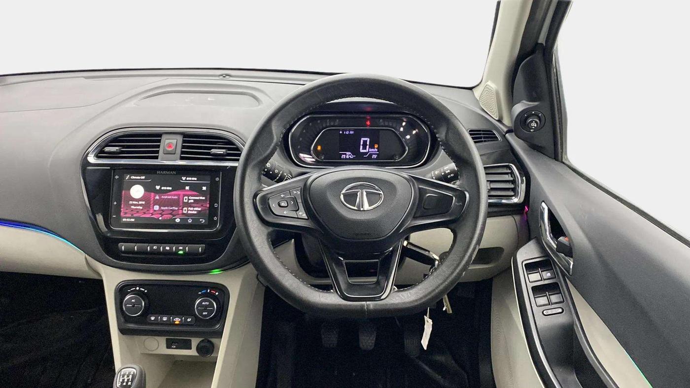 2022 Tata Tiago XZ PLUS CNG, CNG, Manual, 29,278 km, Steering Wheel Close Up