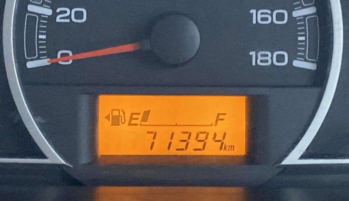 2021 Maruti Alto VXI, Petrol, Manual, 71,538 km, Odometer Image