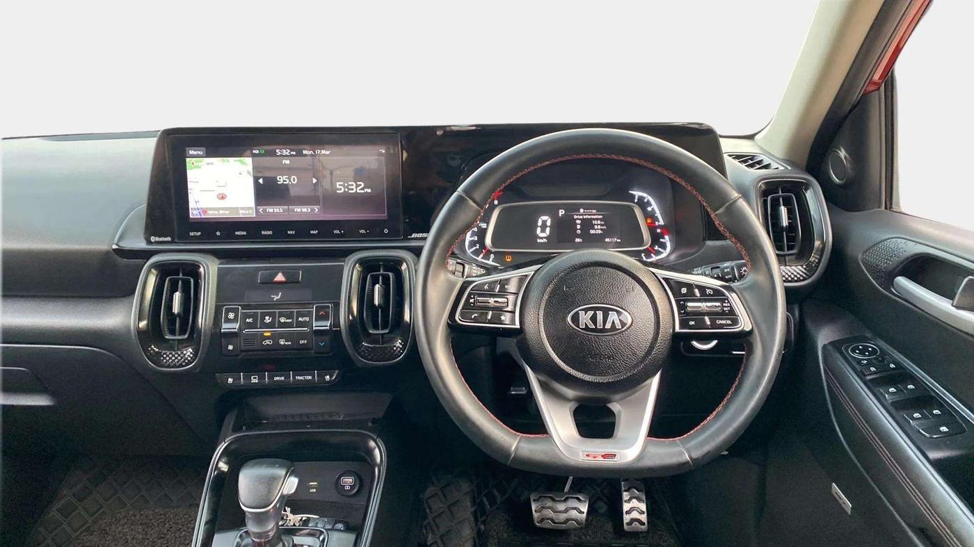 2021 KIA SONET GTX PLUS 1.0 DCT, Petrol, Automatic, 45,159 km, Steering Wheel Close Up