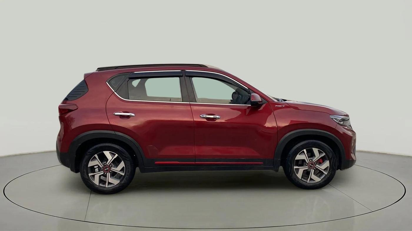 2021 KIA SONET GTX PLUS 1.0 DCT, Petrol, Automatic, 45,159 km, Right Side View
