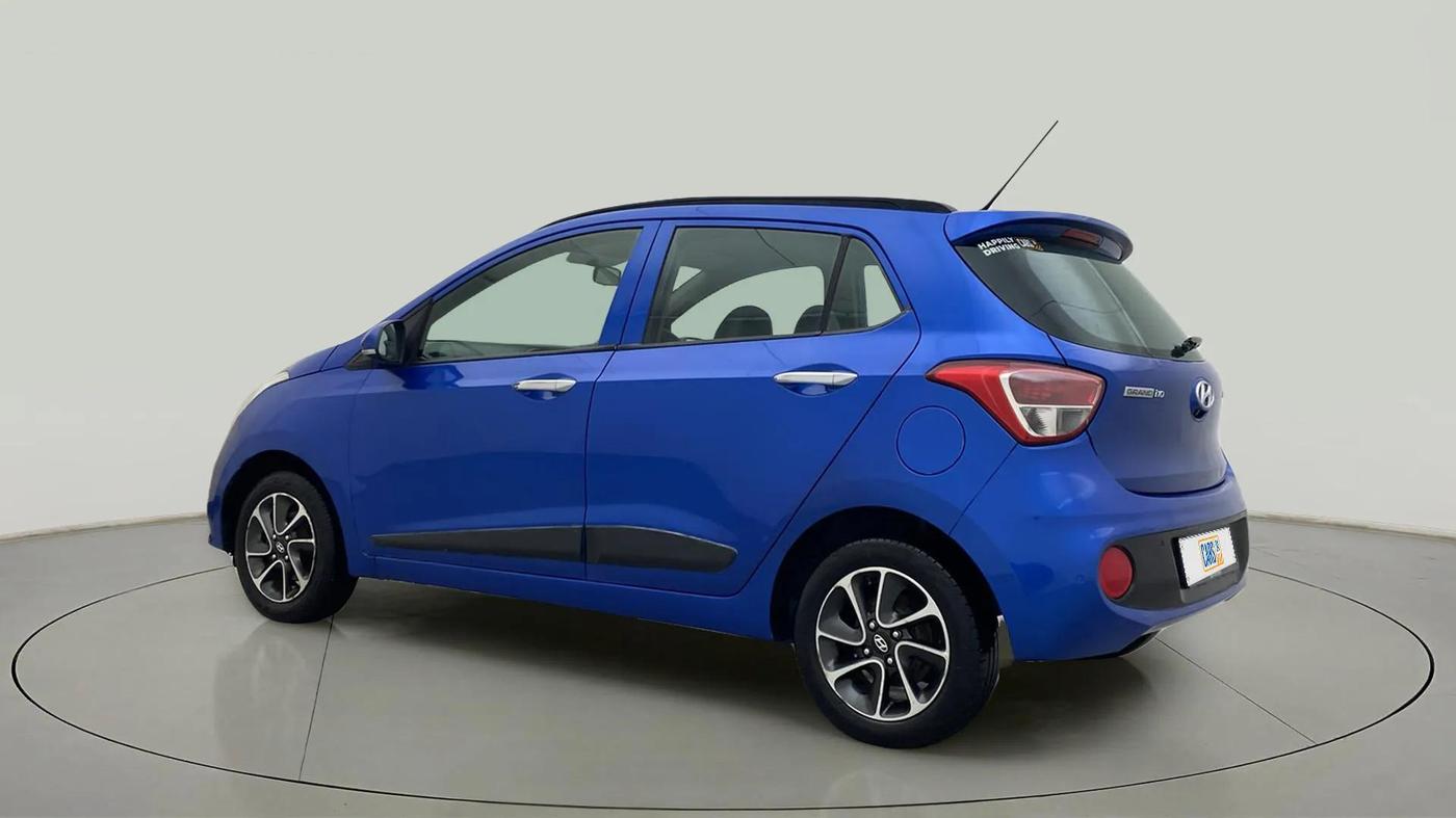 2018 Hyundai Grand i10 ASTA 1.2 KAPPA VTVT, Petrol, Manual, 66,902 km, Left Back Diagonal