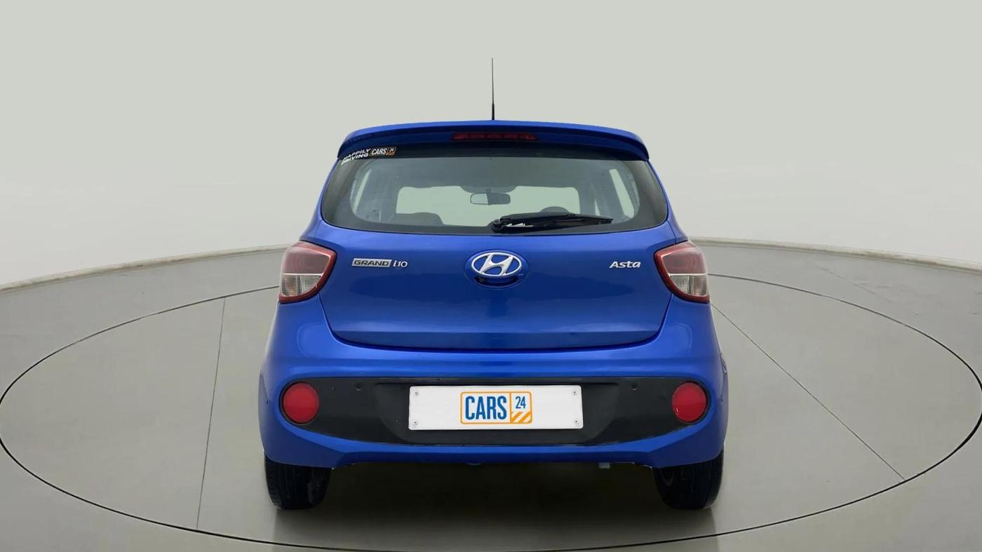 2018 Hyundai Grand i10 ASTA 1.2 KAPPA VTVT, Petrol, Manual, 66,902 km, Back/Rear